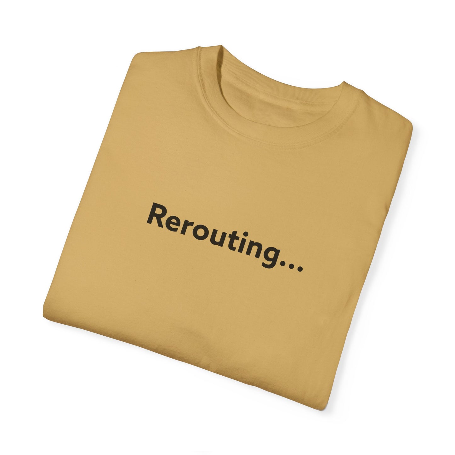 Rerouting Unisex Garment-Dyed T-shirt