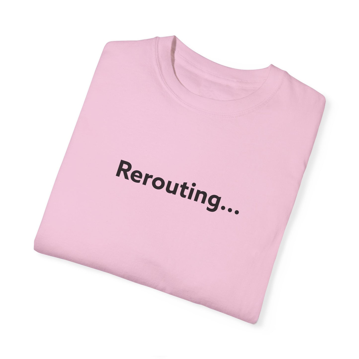 Rerouting Unisex Garment-Dyed T-shirt