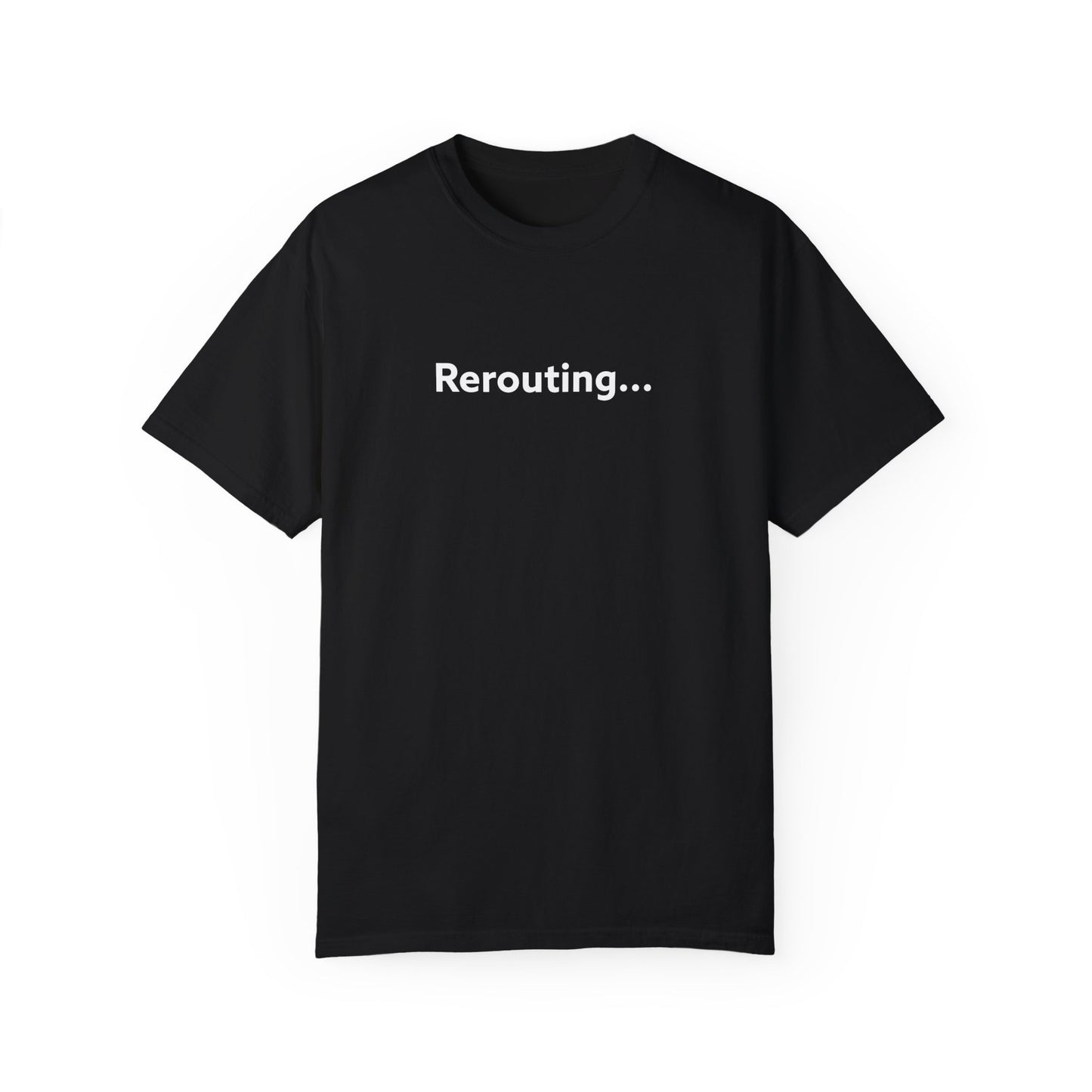 Rerouting Unisex Garment-Dyed T-shirt